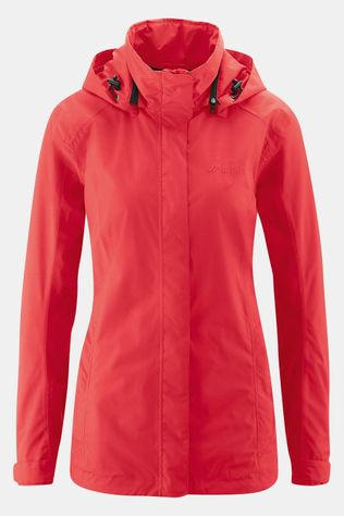 Maier Sports Altid Long Jas Dames Salmon pink/Mid Red