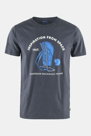 Fjällräven Space T-Shirt Print M Navy Blue