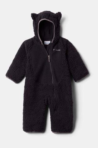 Columbia Foxy Baby Sherpa Bunting Kids black/dark grey