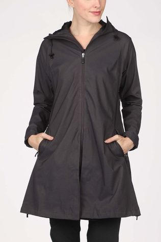 AGU Seq Rain Jas Dames dark grey