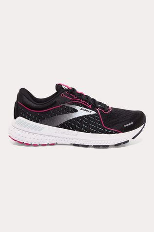 Brooks Adrenaline GTS 21 Hardloopschoen Dames black/mid pink