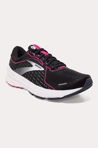 Brooks Adrenaline GTS 21 Hardloopschoen Dames black/mid pink
