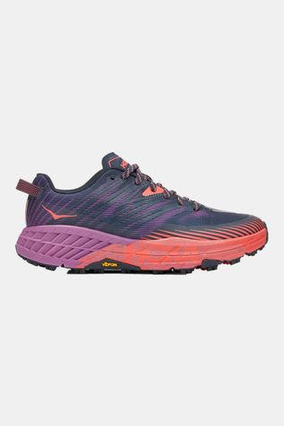 Hoka One One Speedgoat 4 Hardloopschoen Trail Dames mid purple/orange