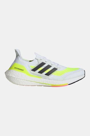 adidas Ultraboost 21 Hardloopschoen white/yellow