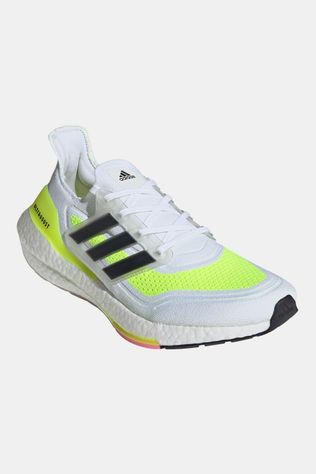 adidas Ultraboost 21 Hardloopschoen white/yellow