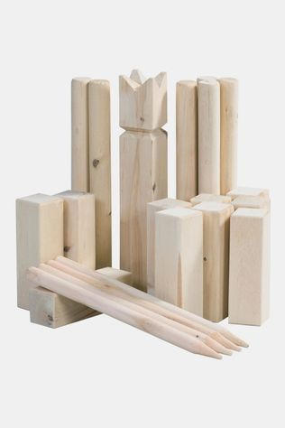 Outdoor Play Kubb spel No Colour