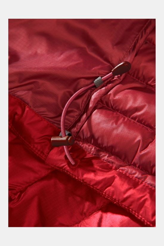 Rab Microlight Alpine Donsjas Dames  mid red