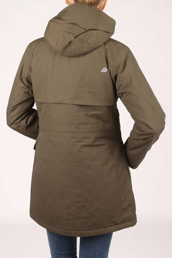 Didriksons Bliss Dames Jas mid khaki