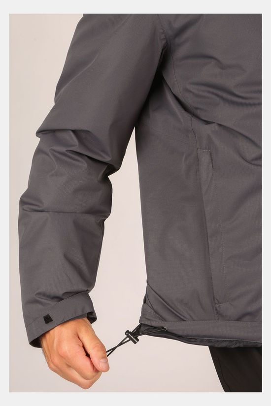 Our Planet Cambrium 3-In-1 Jas - Kunstvezel Isolatiejas dark grey/black