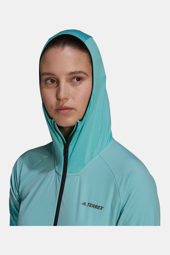 adidas Terrex Skyclimb Fleece Windjack Turquoise