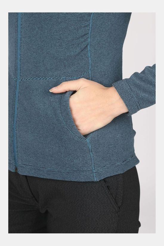 The North Face Mezzaluna Full Zip Hoodie Dames Navy Blue
