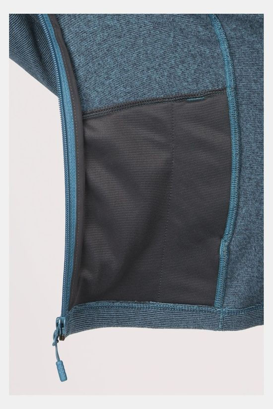 The North Face Mezzaluna Full Zip Hoodie Dames Navy Blue