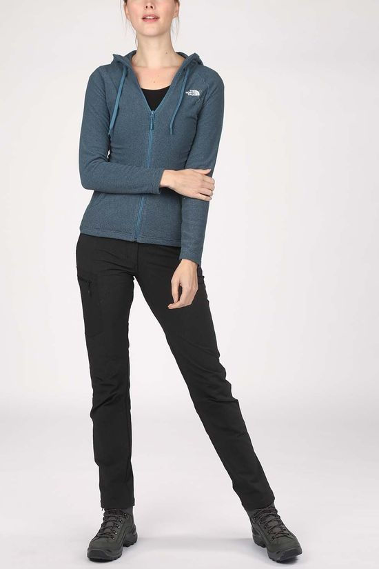 The North Face Mezzaluna Full Zip Hoodie Dames Navy Blue