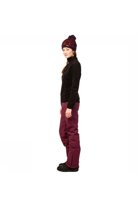 Protest Mutey 1/4 Zip Shirt Dames black