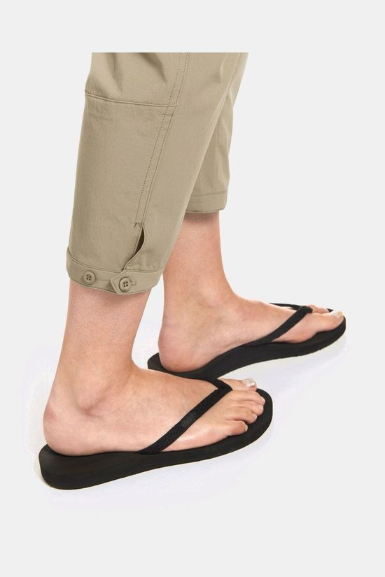 Maier Sports Lulaka 7/8 Broek Dames Sand Brown