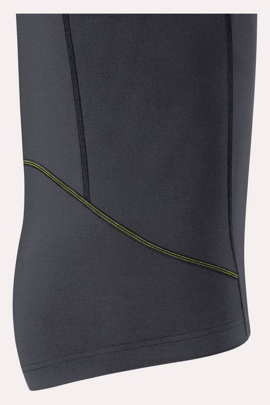 Gore Wear M Mid Long Sleeve Zip Shirt black/mid yellow
