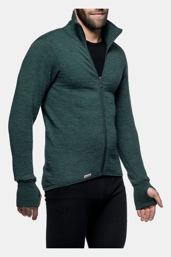 Woolpower Full Zip Jacket 400 Unisex Midlayer mid khaki