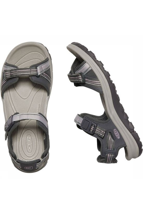Keen Terradora II Open Toe Sandaal Dames black/dark grey