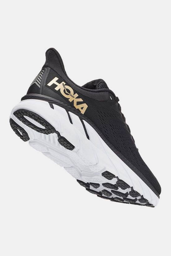 Hoka One One Clifton 7 Hardloopschoen Dames black/white
