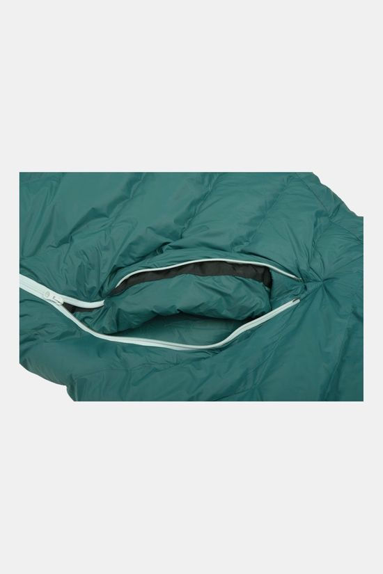 Grüezi-bag Biopod Downwool Subzero 185 Mummy Slaapzak Petrol