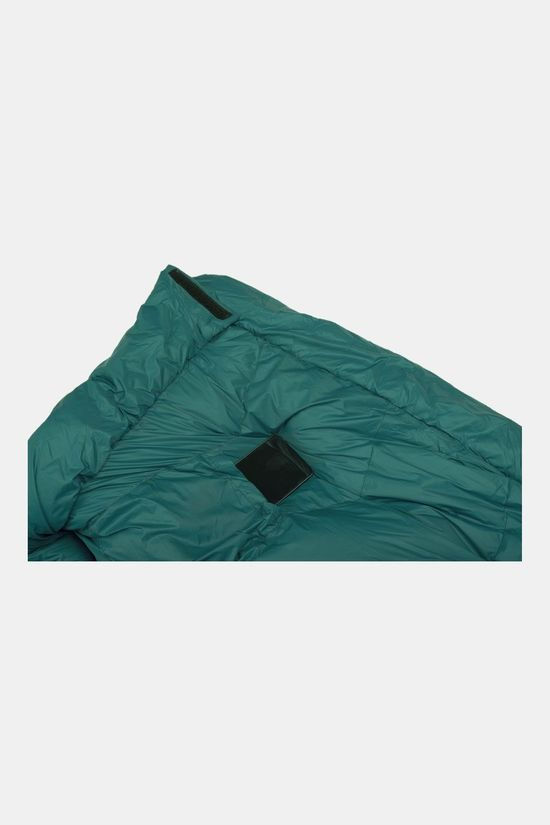 Grüezi-bag Biopod Downwool Subzero 185 Mummy Slaapzak Petrol