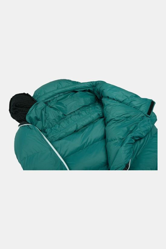 Grüezi-bag Biopod Downwool Subzero 185 Mummy Slaapzak Petrol