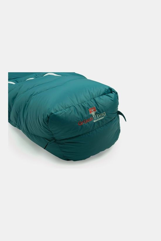Grüezi-bag Biopod Downwool Subzero 185 Mummy Slaapzak Petrol