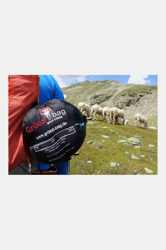 Grüezi-bag Biopod Downwool Subzero 185 Mummy Slaapzak Petrol