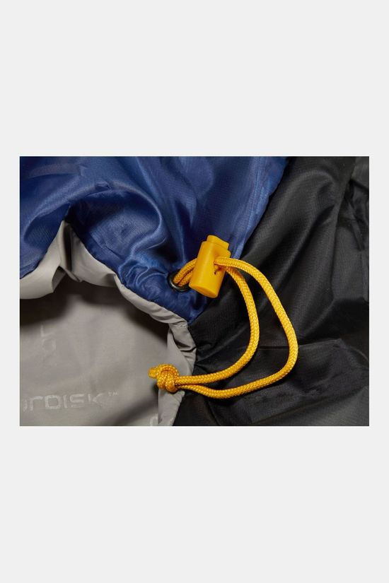 Nordisk Puk +10 Deken Synthetisch 1 seizoen Slaapzak dark blue/yellow