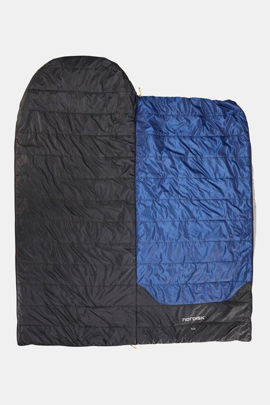 Nordisk Puk +10 Deken Synthetisch 1 seizoen Slaapzak dark blue/yellow