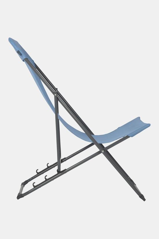 Bo-Camp Beach Chair Flat - 3 standen - Oxford Polyester blue