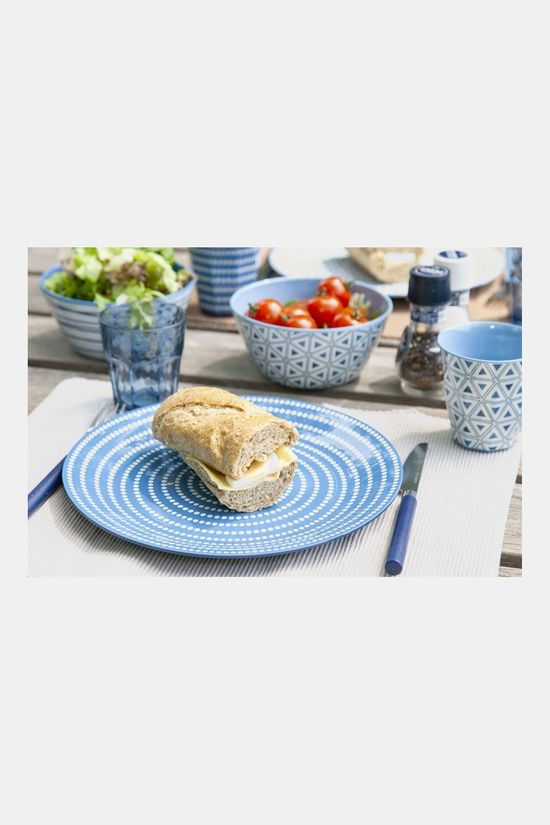 Bo-Camp Mix & Match 16-delig Servies blue/white