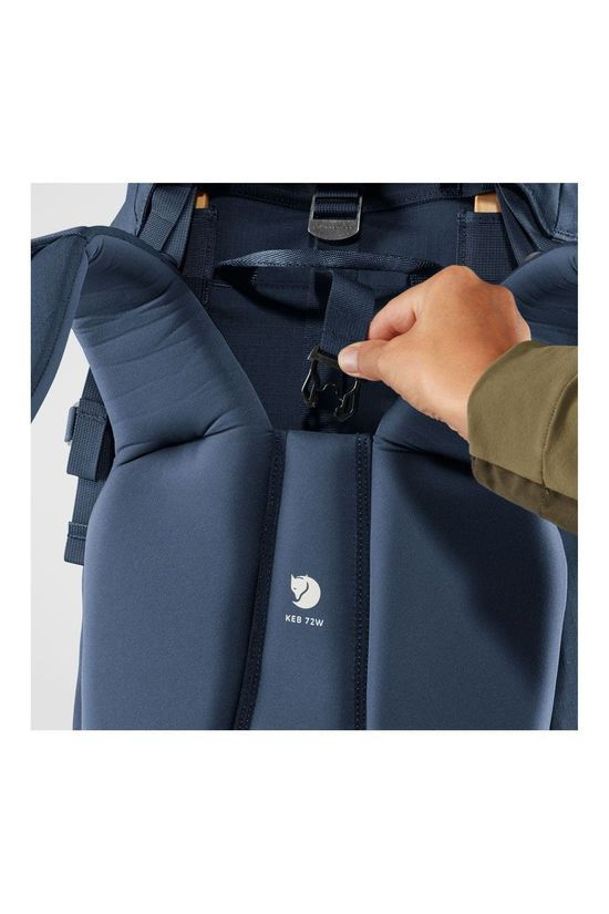 Fjällräven Keb 72L Rugzak Dames Mid Blue/Navy Blue