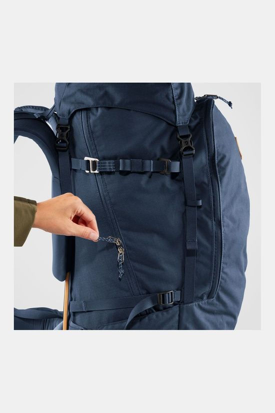 Fjällräven Keb 72L Rugzak Dames Mid Blue/Navy Blue
